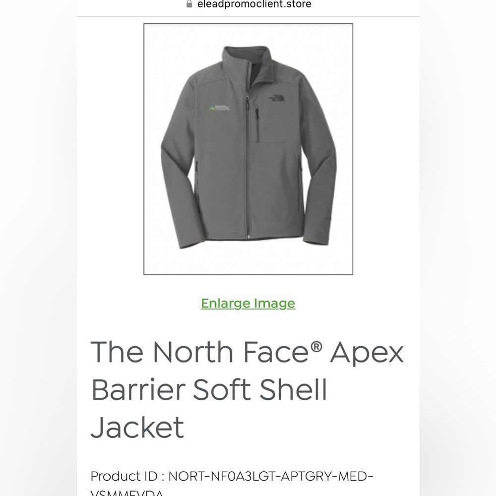 North Face Apex Barrier Soft Shell Jacket